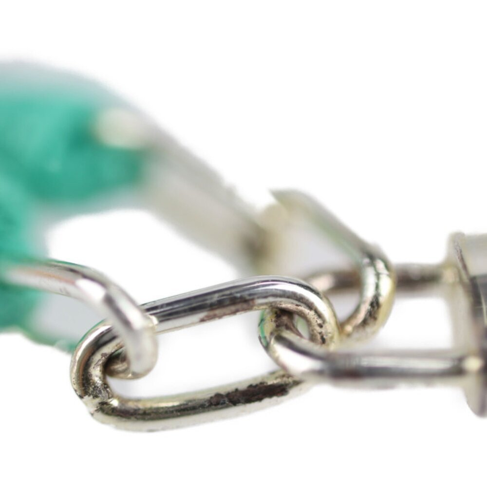 LOUIS VUITTON Green Lockit Charm Bracelet - Picture 7 of 8